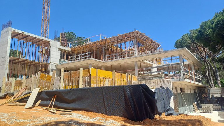 Construction in Algarve