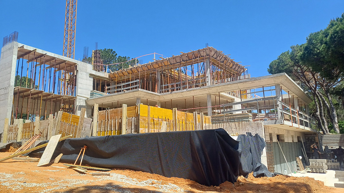 Construction in Algarve
